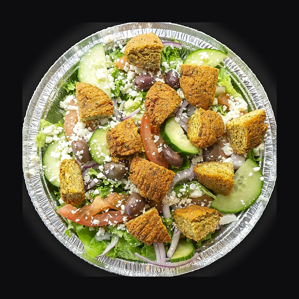 Mediterranean Falafel Salad